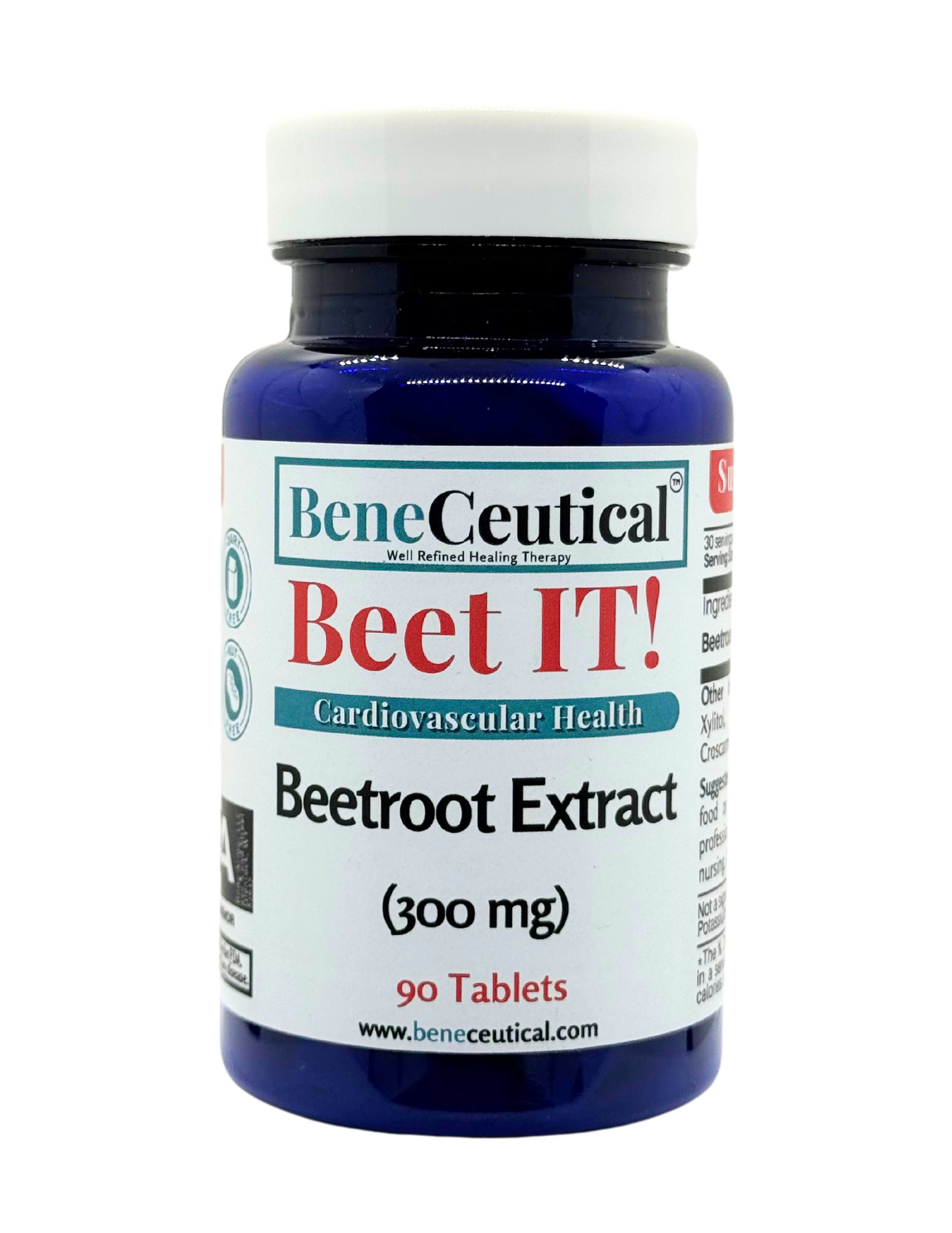 Beet IT! Beetroot Heart Cardiovascular Circulation Blood Oxygen Stamina Endurance Support Dietary Supplement