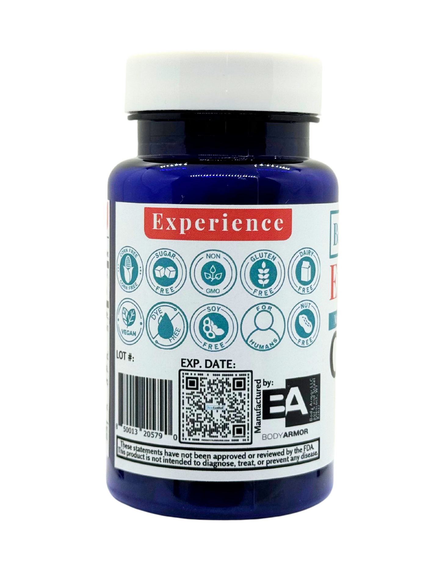 Enzy-Me Muscular Endurance Aid Muscle Fatigue & Recovery Time Heart Health & Circulation Support Dietary Supplement