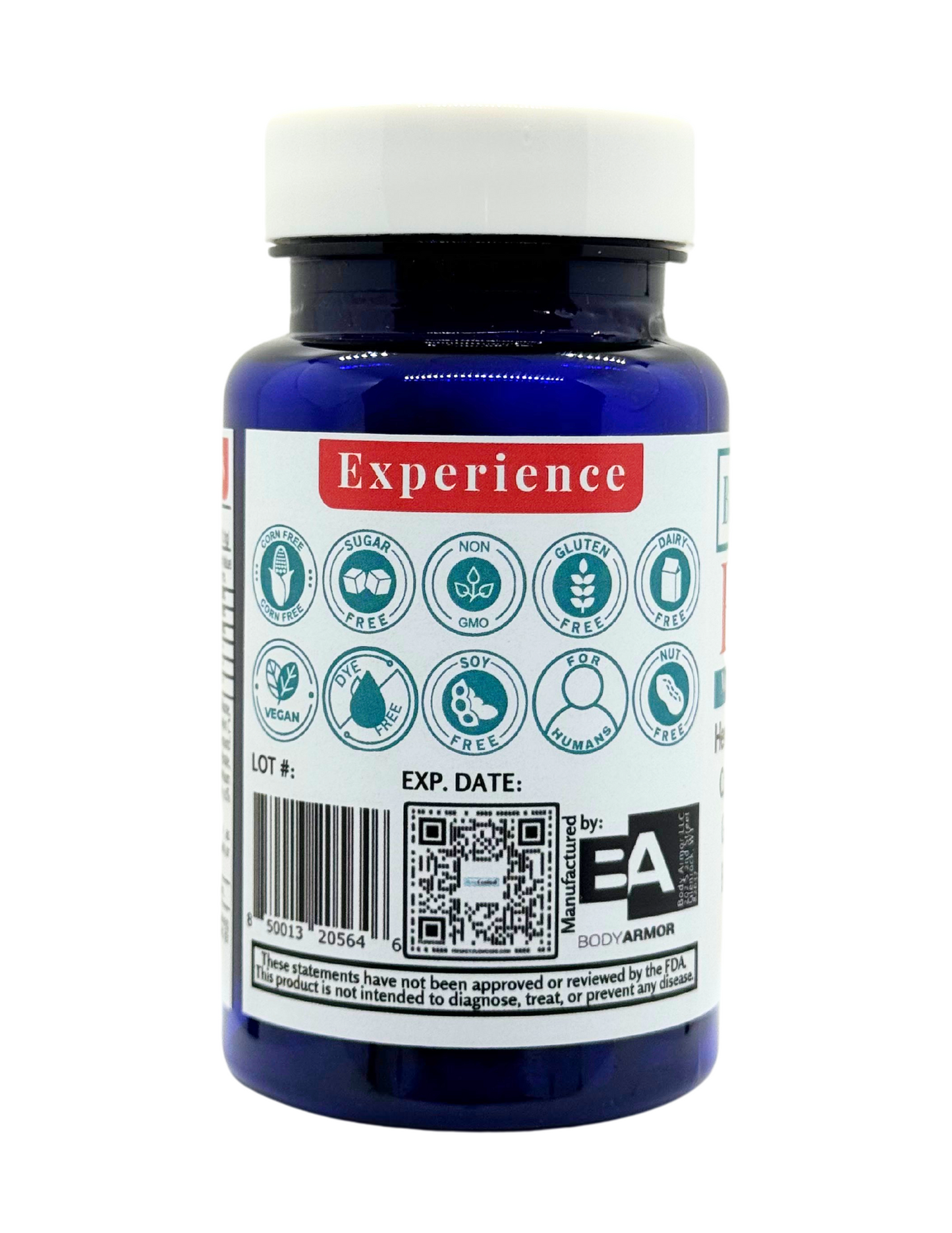 Fusion Mineralized Oxygen Boost Breathing Lung Function Cough Blood Oxygen Energy Vitality Support Dietary Supplement
