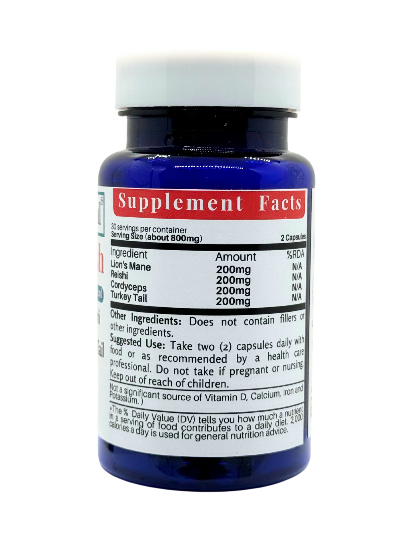 Mush Rush Functional Mushrooms Mental Clarity Immune Stamina Physical Performance Gut Health Dietary Supplement