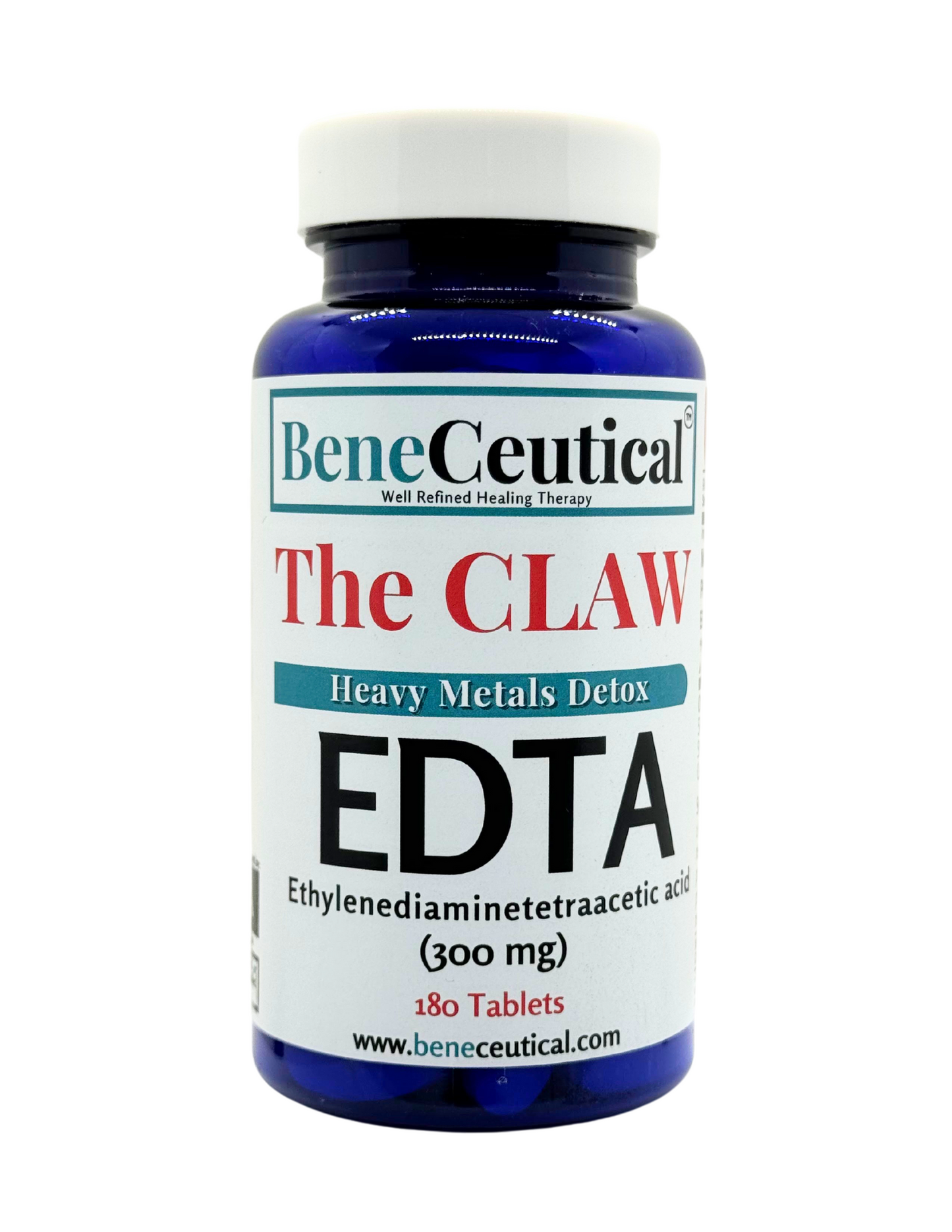The CLAW Heavy Metals Detox EDTA Cardiovascular Health Cellular Function Dietary Supplement