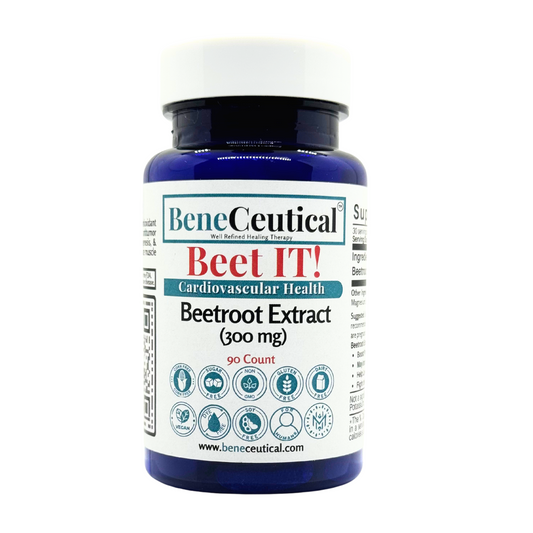 Beet IT! : Beetroot Extract Cardiovascular Health 300mg 90ct