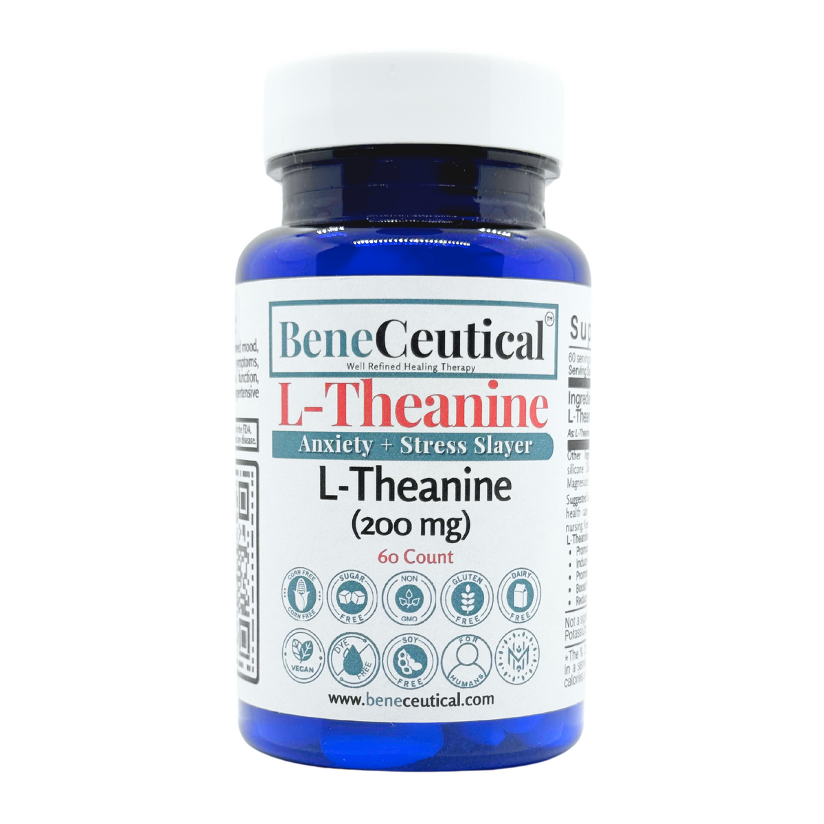 Picture Idea: L Theanine Anxiety Stress Slayer 200Mg 60Ct