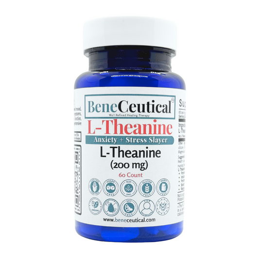 L-Theanine : Anxiety + Stress Slayer 200mg 60ct