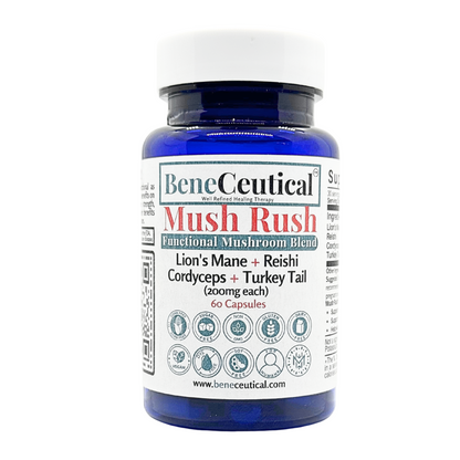 Mush Rush : Functional Mushrooms Blend 60ct