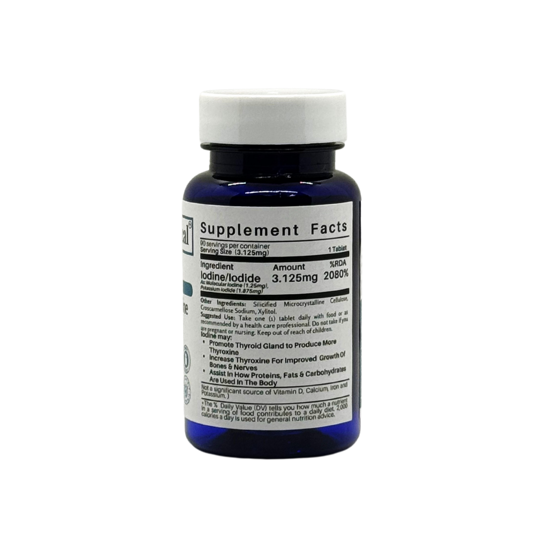 Chewable Iodine : Thyroid Boost 3.125mg 90ct